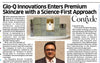 Glo-Q – Innovative Premium Cosmeceutical Company of the year – ET Excellence Summit Tamil Nadu Awards