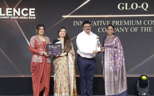 Glo-Q – Innovative Premium Cosmeceutical Company of the year – ET Excellence Summit Tamil Nadu Awards