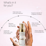 Acne Control Foam to Cream Cleanser