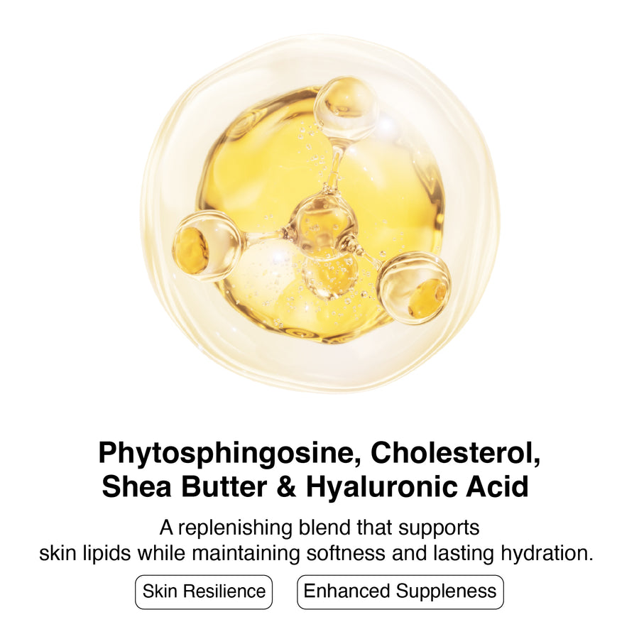 Phytosphingosine, Cholesterol, Shea Butter & Hyaluronic Acid 