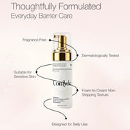 Moisturizing Foam to Cream Cleanser