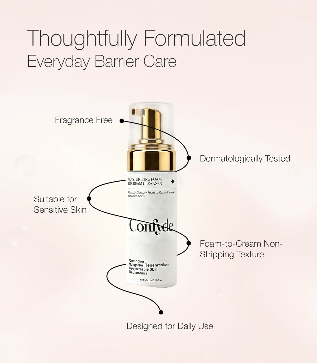 Moisturizing Foam to Cream Cleanser